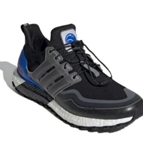 new Adidas Ultraboost Cold.RDY DNA Size 9 Black Blue HO3150 NWOB